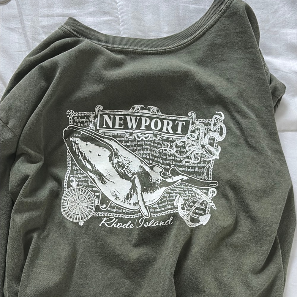 Comfort Colors Olive Long Sleeve Tee